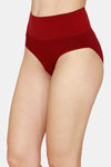 Zivame Anti-Microbial High Rise Full Coverage Tummy Tucker Hipster Panty (Pack of 2) - Multicolor — thumbnail 8